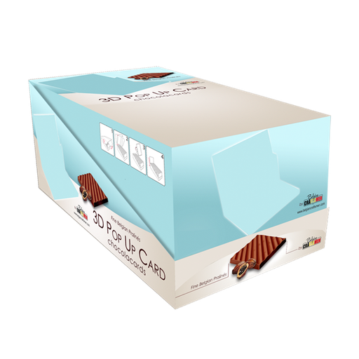 [SD030-BCB1R04H-OPTO009C002M02] Présentoir de 30 chocolacards modèle "Québec"