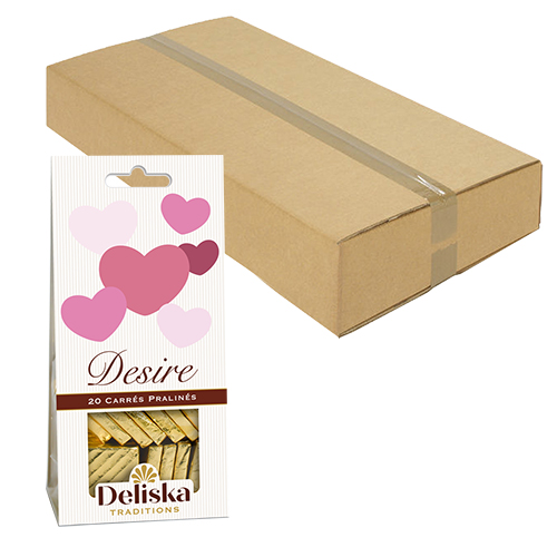 [EP036-DKP1P01C-OPAD001C016M01] Boîte de 36 pochettes Desire "Coeurs"